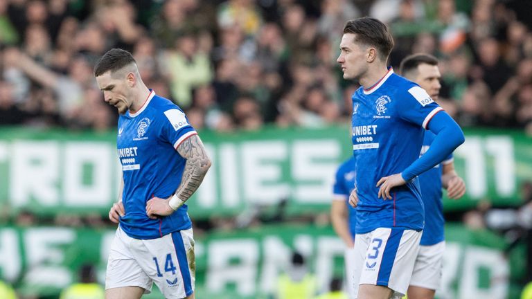 Rangers' cup final loss was Michael Beale's first defeat as manager 