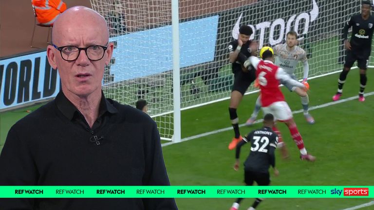 Billing handball incident vs Arsenal thumb with Dermot Gallagher for Ref Watch