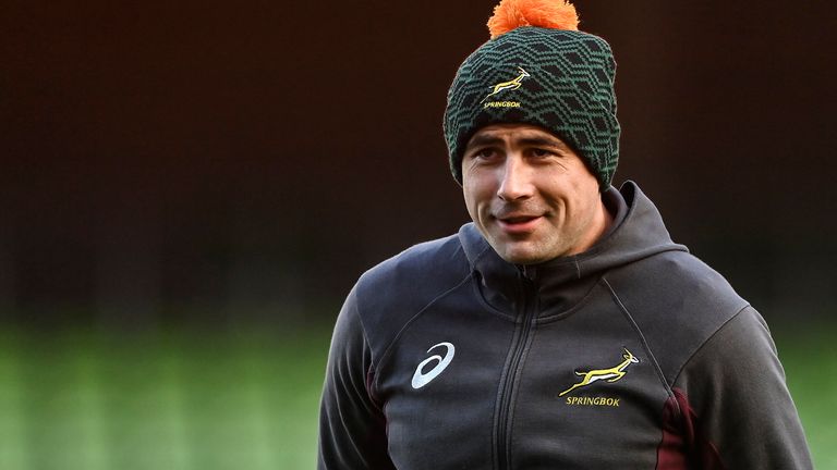 Dublin , Ireland - 4 November 2022; South Africa assistant coach Felix Jones during the South Africa captain's run at the Aviva Stadium in Dublin. (Photo By Brendan Moran/Sportsfile via Getty Images)