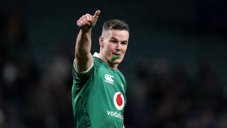 James Cole recounts action from Ireland's win over England