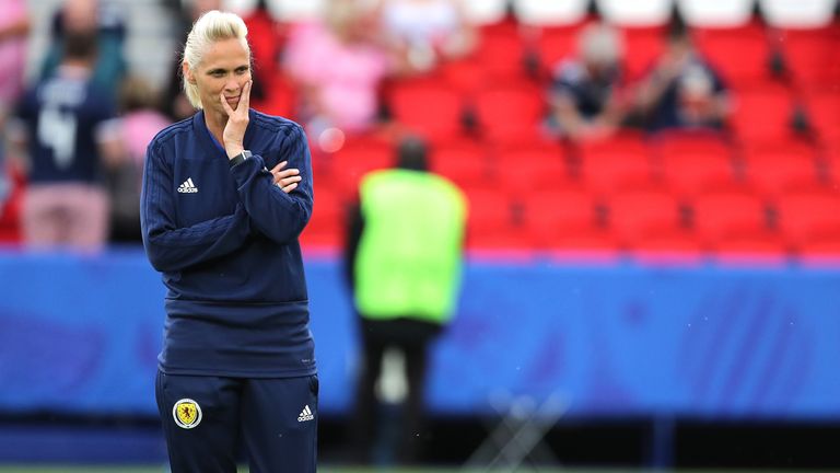 Shelley Kerr became the first woman to coach a professional men&#39;s team in Scotland when she took charge of Stirling University in 2014