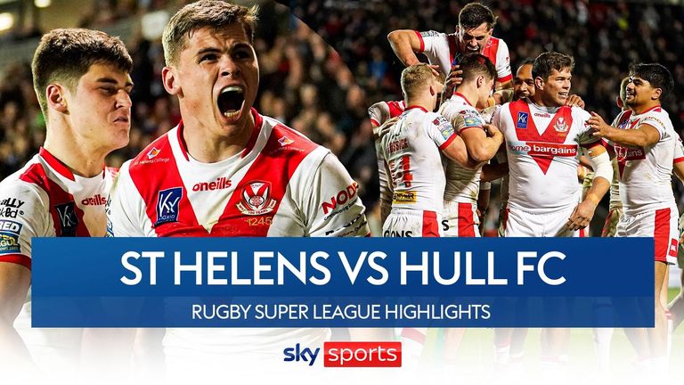 St Helens 20-12 Hull FC | Super League highlights