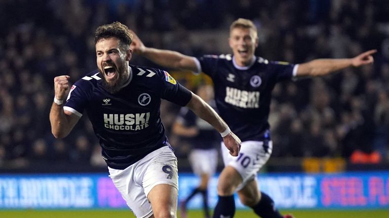 Tom Bradshaw and Zian Flemming celebrate 