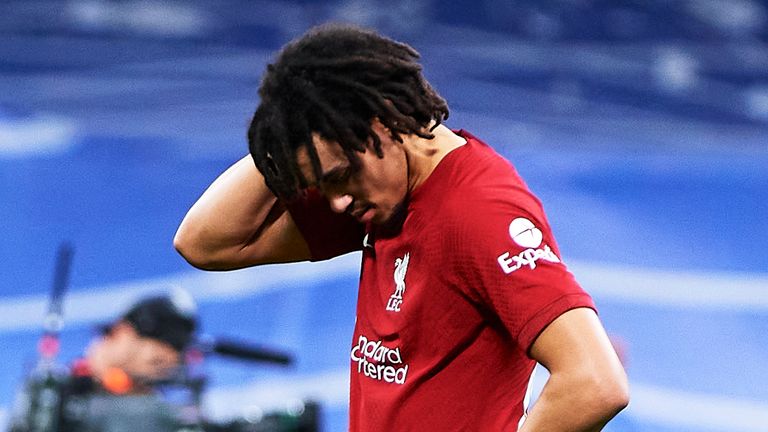 Trent Alexander-Arnold&#39;s form has been called into question amid Liverpool&#39;s struggles this season