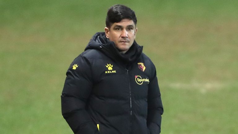 Xisco Munoz led Watford to promotion to the Premier League in 2020/21