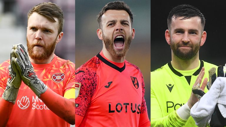 Goalkeepers Zander Clark, Angus Gunn and Liam Kelly have been included in the Scotland squad