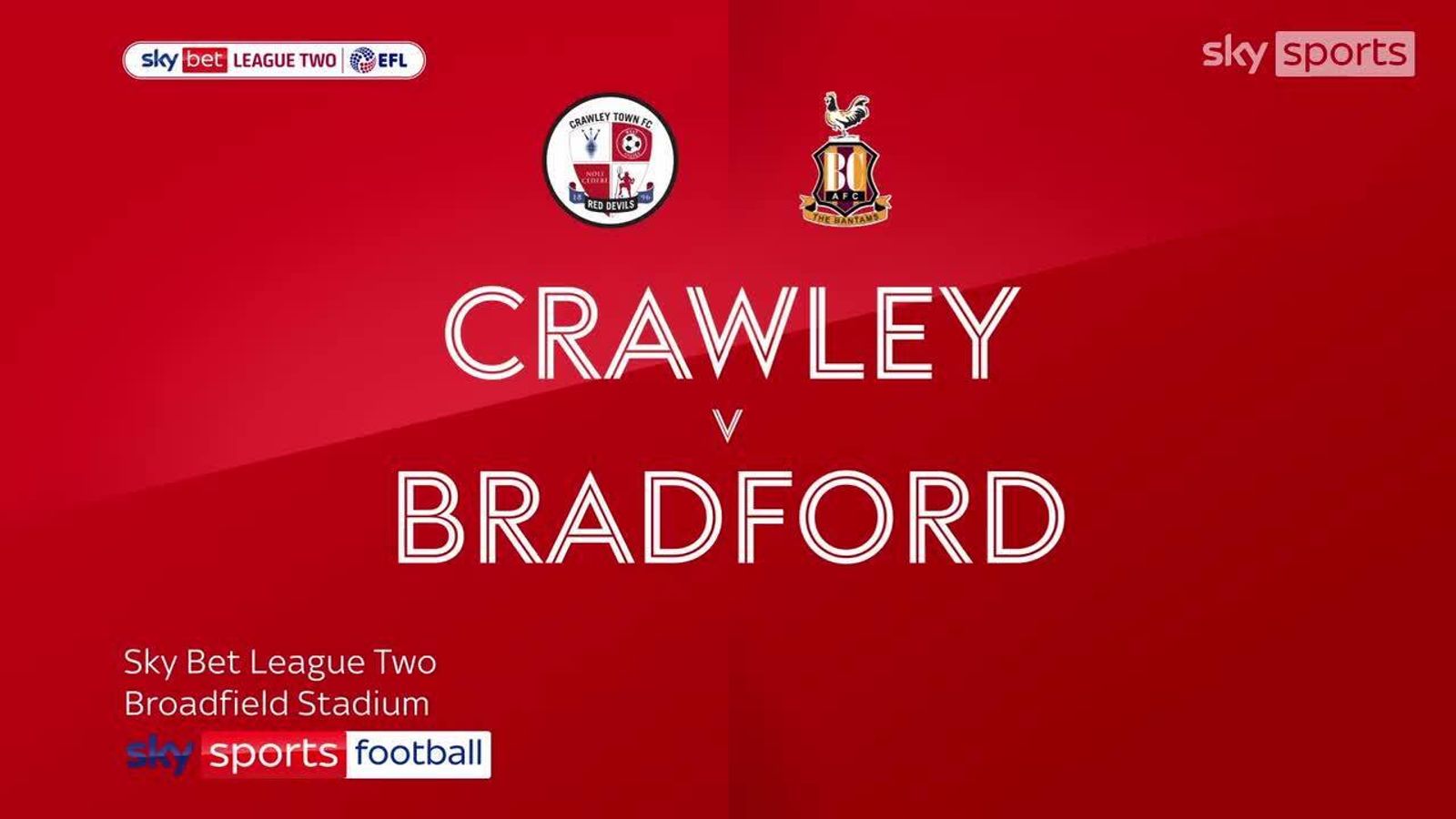 Crawley 0-0 Bradford: Bantams Extend Unbeaten Run To Nine Games With ...