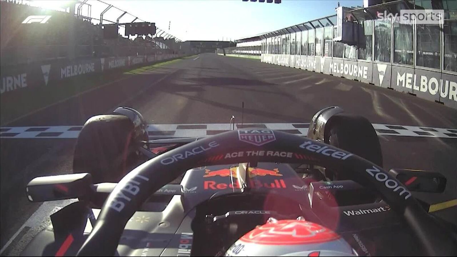 'His Tyre Is Making Contact With The Line' | Max Verstappen's Restart ...