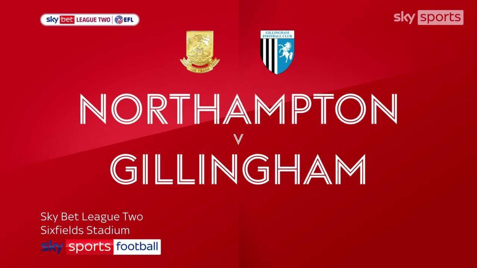 Northampton 2-1 Gillingham: Will Hondermarck stunner kick-starts ...