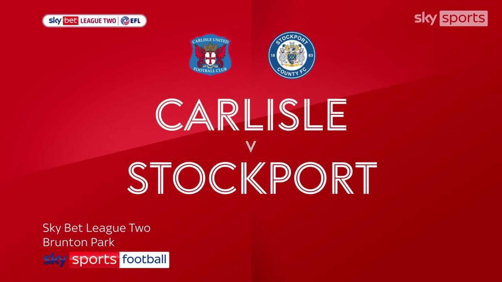 Carlisle 2-2 Stockport: Connor Evans earns County late draw | Football ...