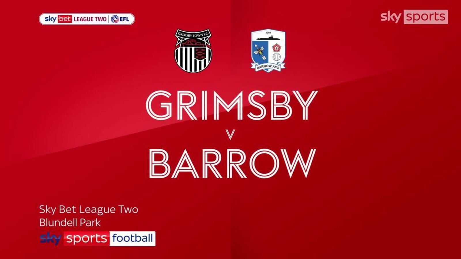 Grimsby 10 Barrow Danilo Orsi strike effectively ends Bluebirds' play