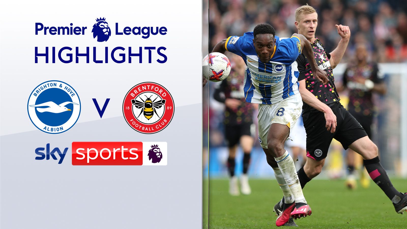 Brighton 3-3 Brentford | Premier League highlights | Football News ...