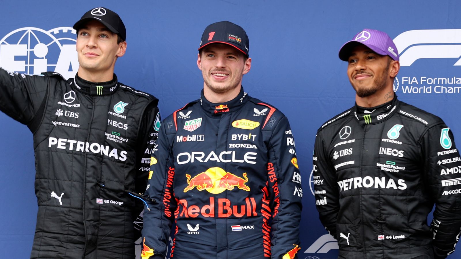 Australian GP Qualifying: Max Verstappen beats Mercedes duo George ...