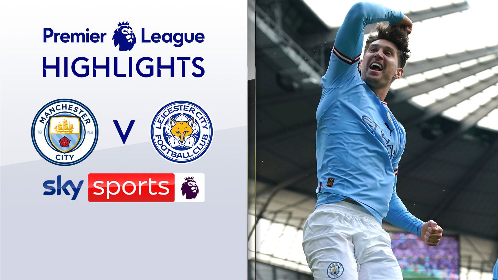 Manchester City 31 Leicester Premier League highlights Football