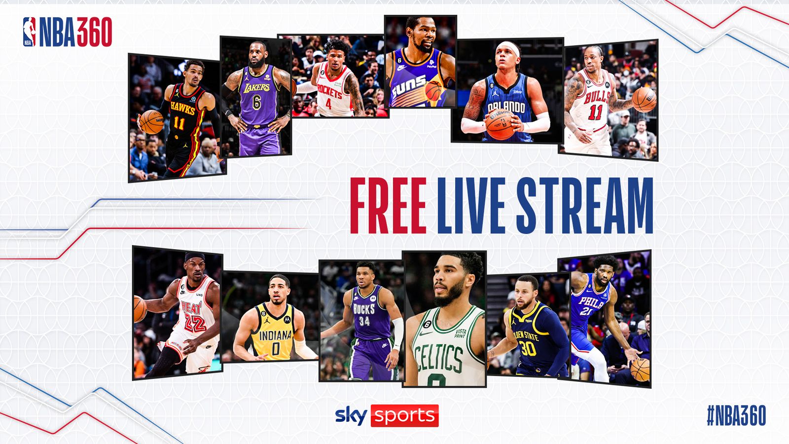 NBA prime time 360: live coverage of all 30 teams on the final day of