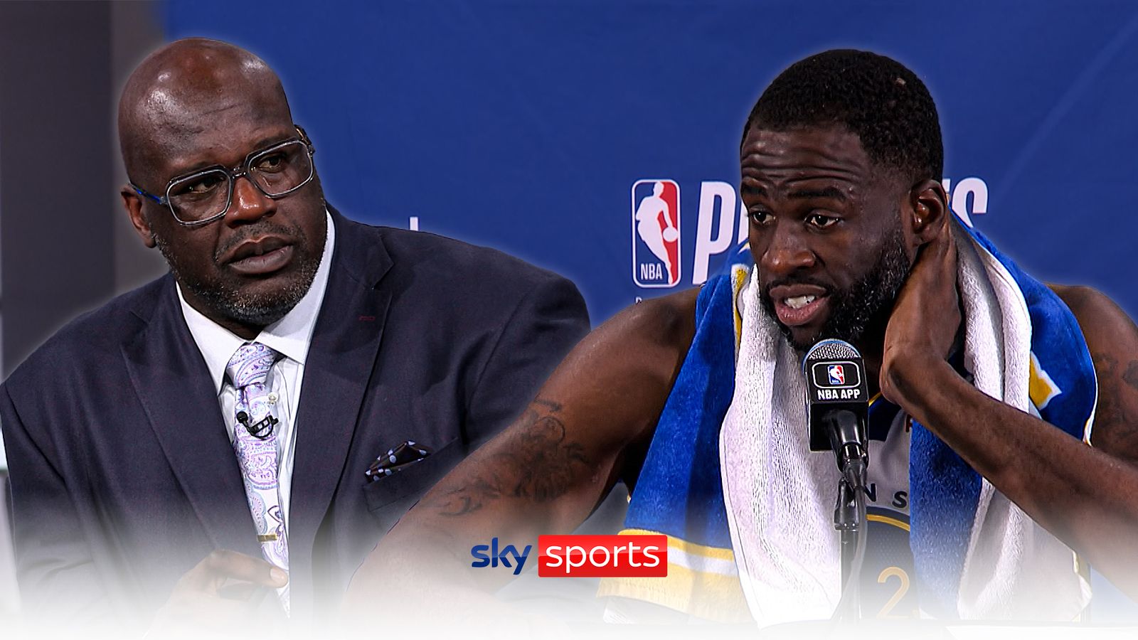 Draymond Green: I’ve Got To Land My Foot Somewhere’| Shaq: I’d Do The ...