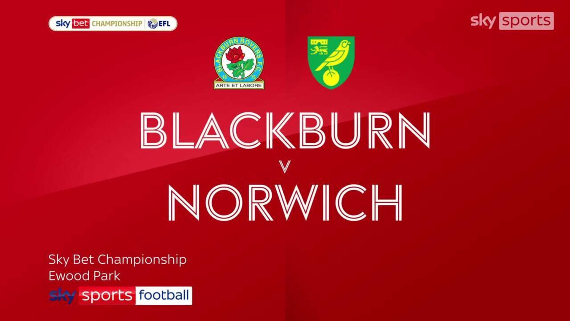 Blackburn 0-2 Norwich