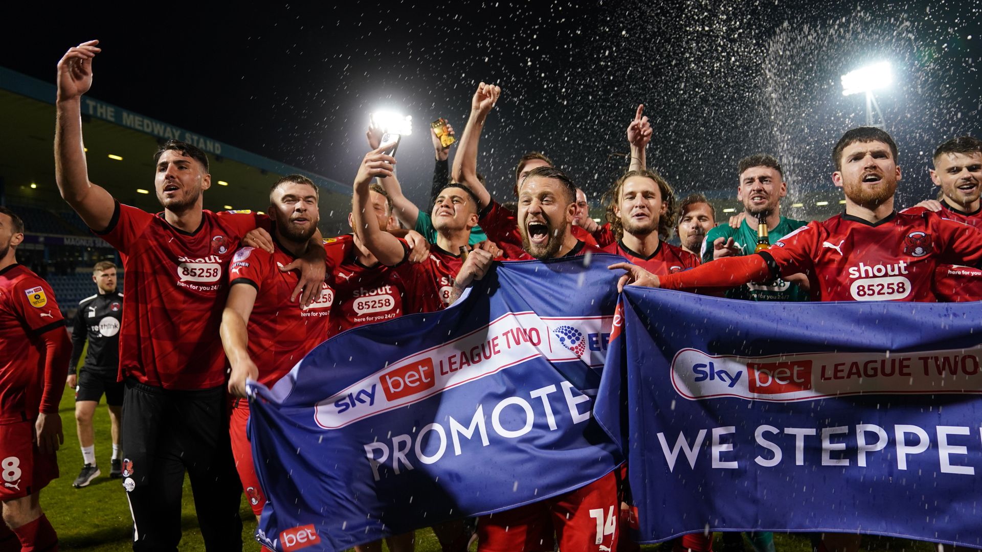 Leyton Orient promoted despite defeat at Gillingham