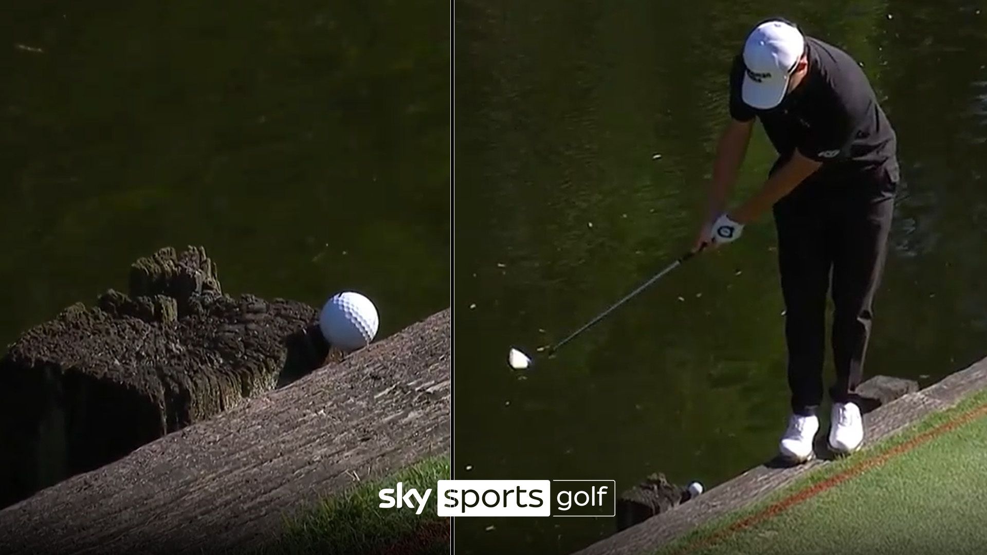 'He's defied the laws of physics' | How Cantlay played near impossible lie