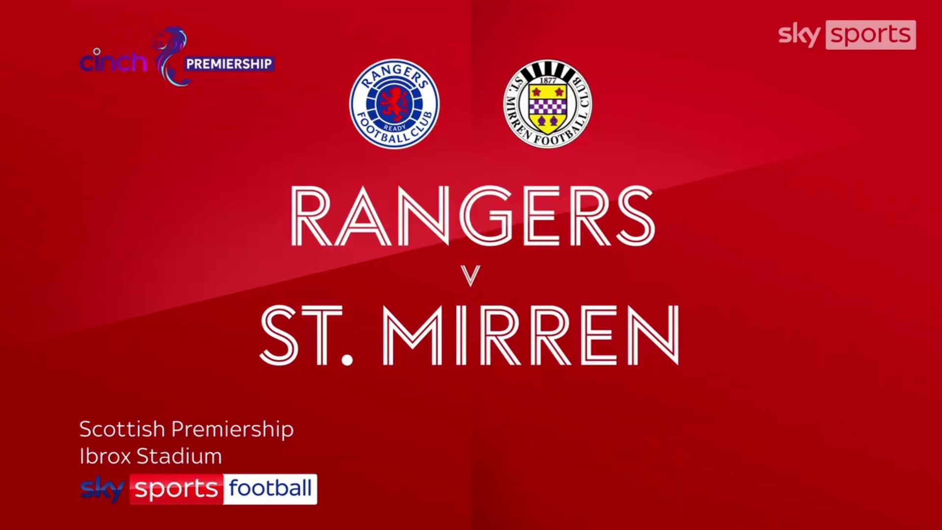 Rangers 5-2 St Mirren