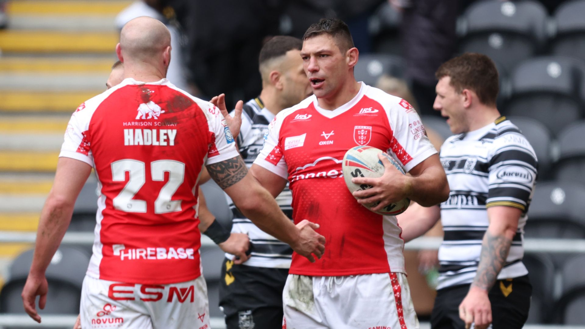 Hall hat-trick helps Robins claim Hull derby spoils