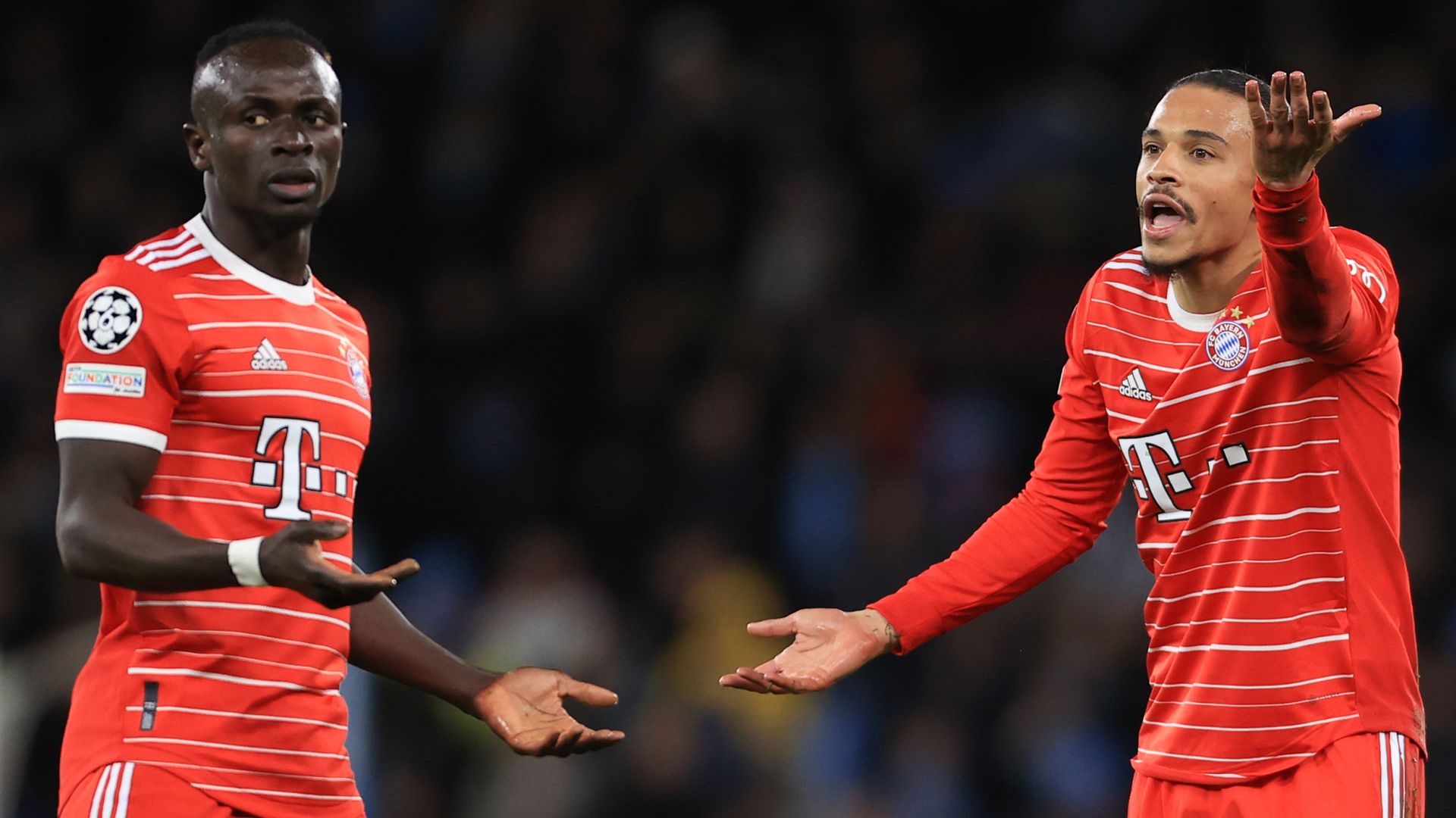 Mane punched Sane in Bayern dressing-room bust-up after City defeat