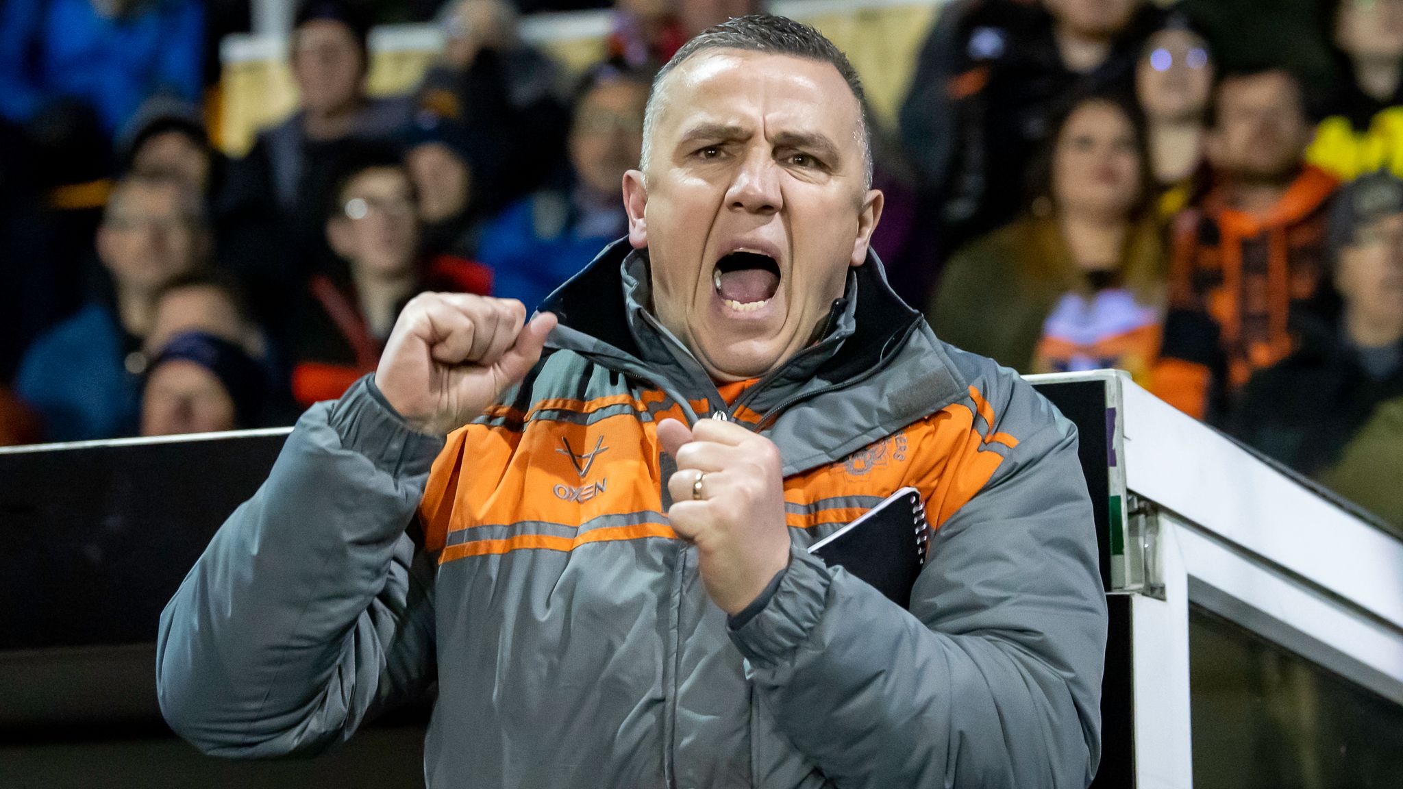 Castleford coach Andy Last sacked after heavy home defeat to Huddersfield