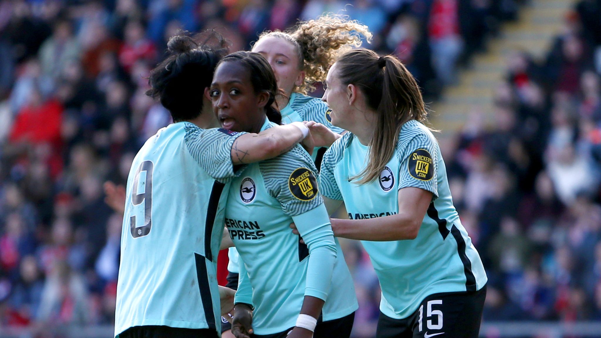 Women's FA Cup: Man Utd 3-2 Brighton - Rachel Williams' late winner ...