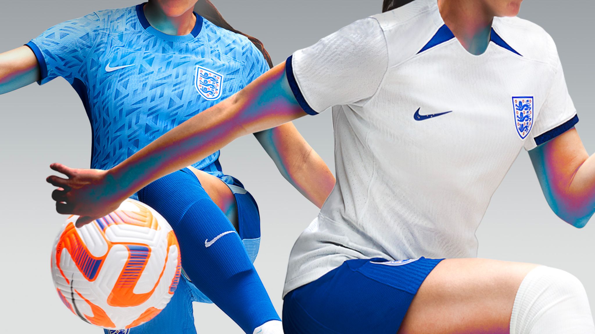 England Women's new kits switch to blue shorts from white shorts after