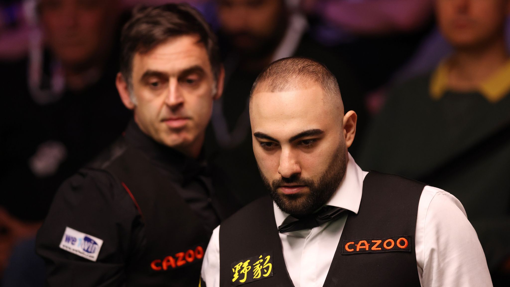 Hossein Vafaei Smashes Up Reds Against Ronnie O'sullivan In World 