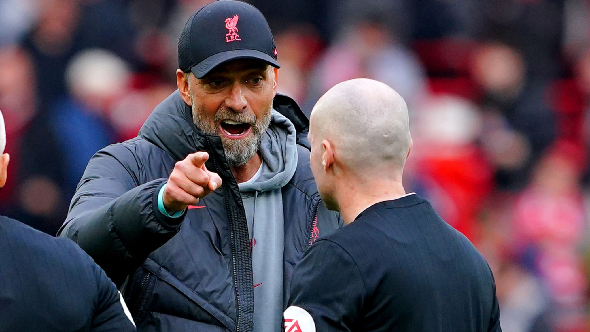 Jurgen Klopp: Liverpool manager reignites feud with referee Paul Tierney  after angrily celebrating winner over Tottenham | Football News | Sky Sports