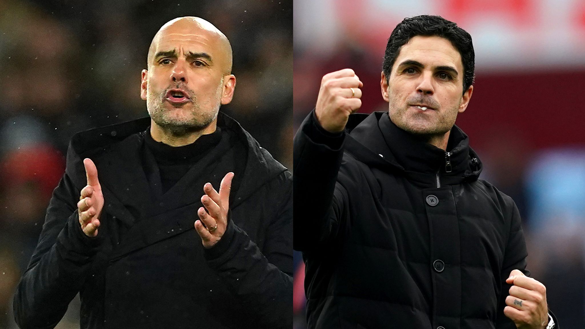 Advantage Man City as title rivals prepare to lose key players