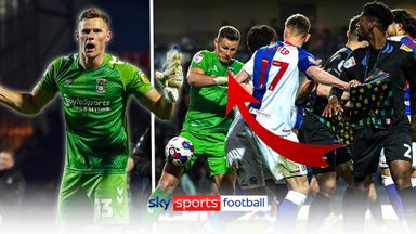 'The goalie's scored, I can't believe it!' | Coventry 'keeper scores in 95th min!