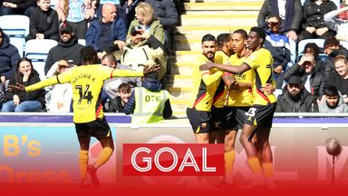 Watford break away to take the lead at Coventry