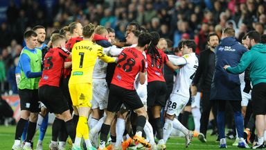 'Absolute Royal Rumble!' | Multiple melees and two reds at Swansea