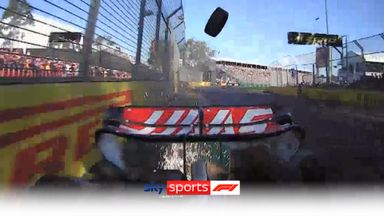 New angle shows Haas' confusion over flying wheel | 'What's up, Kev?'