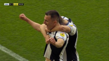 Wallace puts West Brom into lead to keep alive play-off hopes