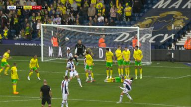 Townsend scores stunning free-kick after controversial decision