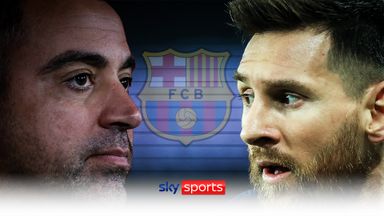 Xavi plays down talk of Messi return to Barca