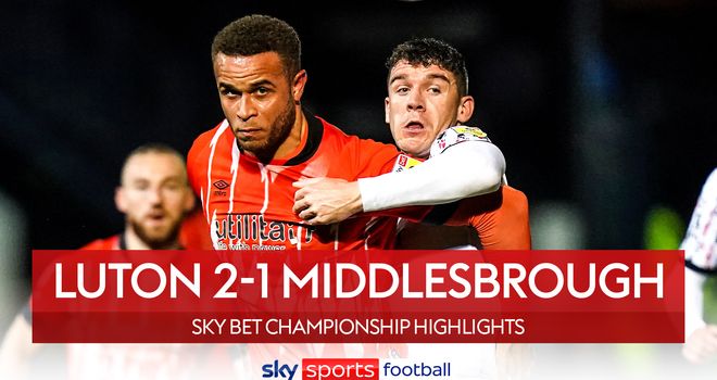 Luton – Middlesbrough, Championship 2022-2023