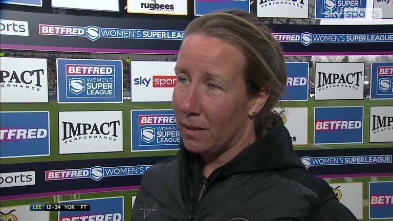 York Valkyries head coach Lindsey Anfield was not completely happy with her team's win over last year's champions