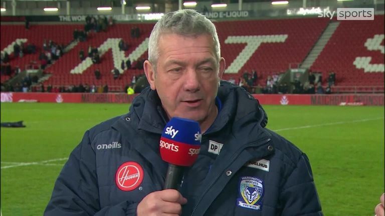 Warrington Wolves head coach Daryl Powell cut a disappointed figure after his team were well beaten by St Helens 28-6.