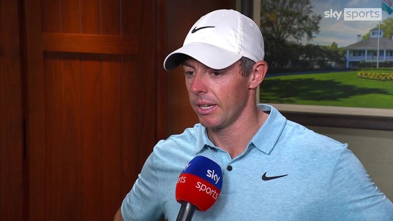 Rory McIlroy mengklaim dia membayar harga untuk ketidakrapian dari tee dan menyarankan putaran pembukaan 72 di Augusta National terasa seperti 