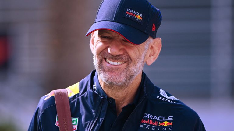 BAHRAIN INTERNATIONAL CIRCUIT, BAHRAIN – FEBRUARY 25: Adrian Newey, Chief Technology Officer, Red Bull Racing during the Bahrain February testing at the Bahrain International Circuit on Saturday, February 25, 2023 in Sakhir, Bahrain.  (Photo by Mark Sutton / Sutton Images)