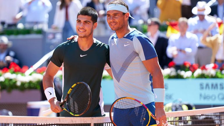 Rafael Nadal and Carlos Alcaraz will miss start of clay court season