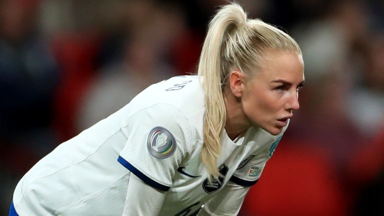 Alex Greenwood missed out on the Australia defeat after suffering symptoms of concussion following the victory against Brazil