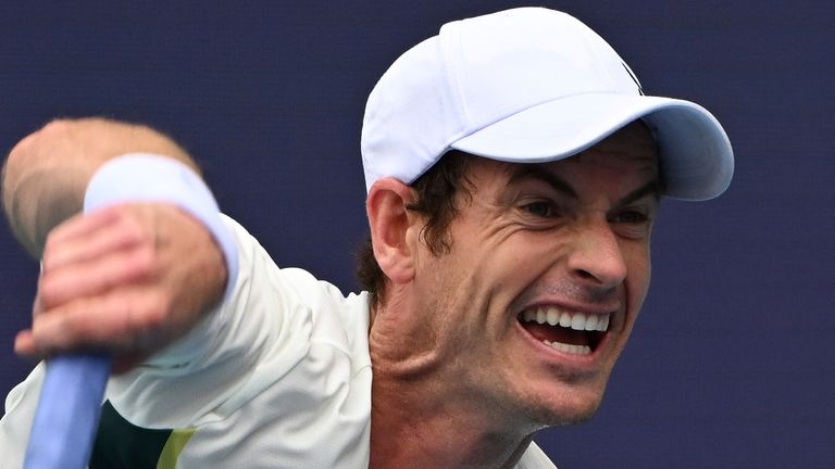 2023 Miami Open - Day 3 ** STORY AVAILABLE, CONTACT SUPPLIER** Featuring: Andy Murray Where: Miami Gardens, Florida, United States When: 22 Mar 2023 Credit: Robert Bell/INSTARimages  (Cover Images via AP Images)