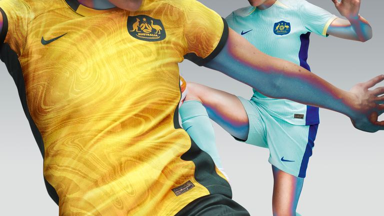 Australia's Women's World Cup kits (image: Nike)