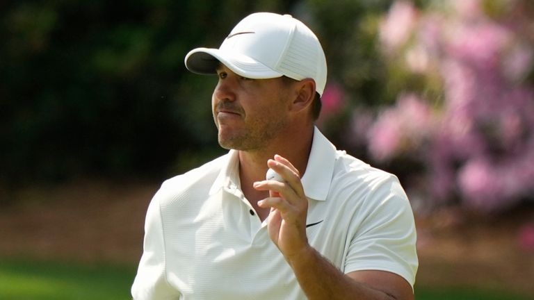 Koepka opened his Augusta National campaign with a round of 65 on Thursday