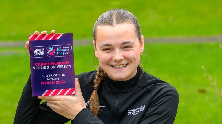 Carrie McGorm is the SWPL 2 player of the month